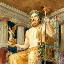 تصویر ازدواج شخصیت آفرودیت و شخصیت زئوس