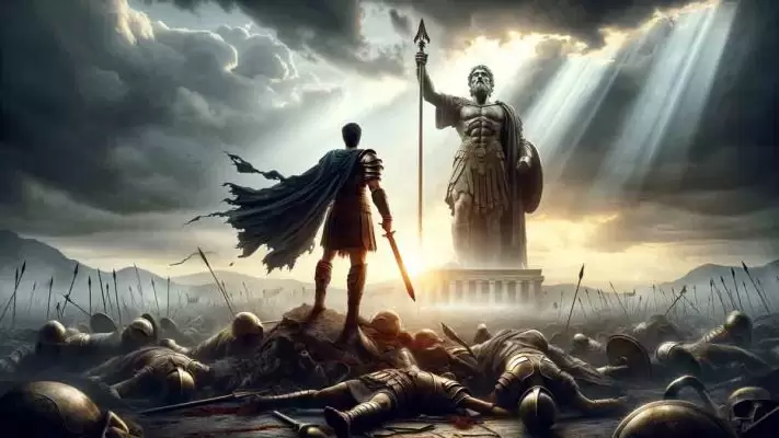 تصویر عشق آرس و آفرودیت،